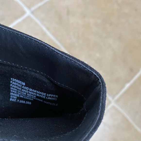 Torrid Black Faux Suede Wrap Buckle Heel Ankle Boot- Sz-11W - Picture 14 of 16